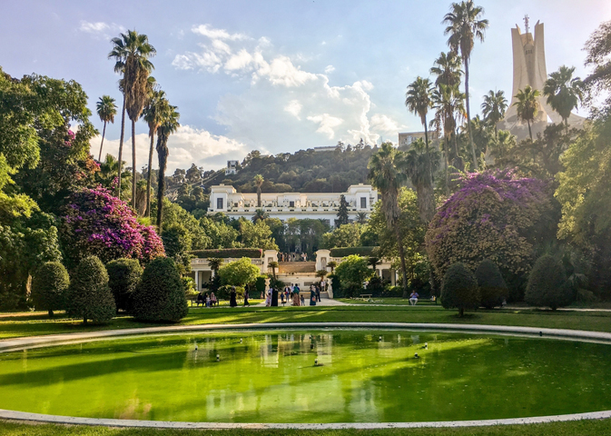 Botanical Garden of Hamma in Algiers
