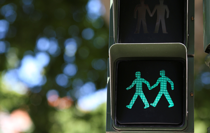 Madrid kicks off WorldPride festival with LGBT traffic lights