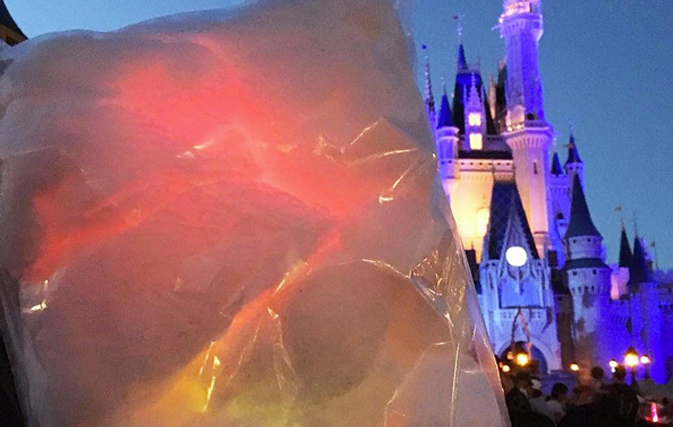 People are losing their minds over Disney’s glowing cotton candy