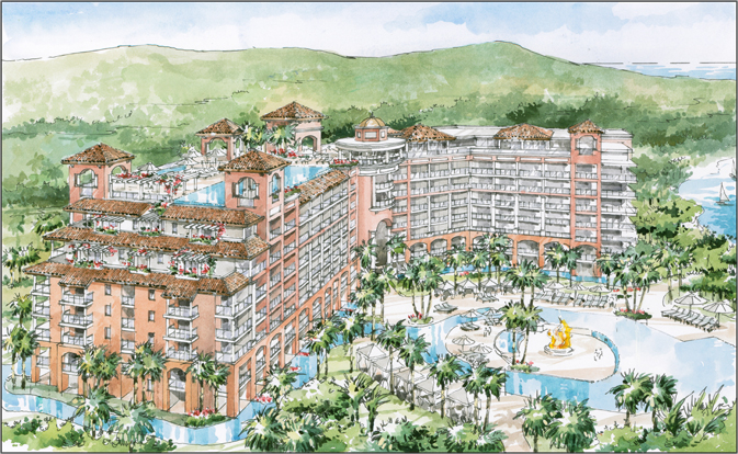 Rendering of Sandals LaSource St. Lucia 