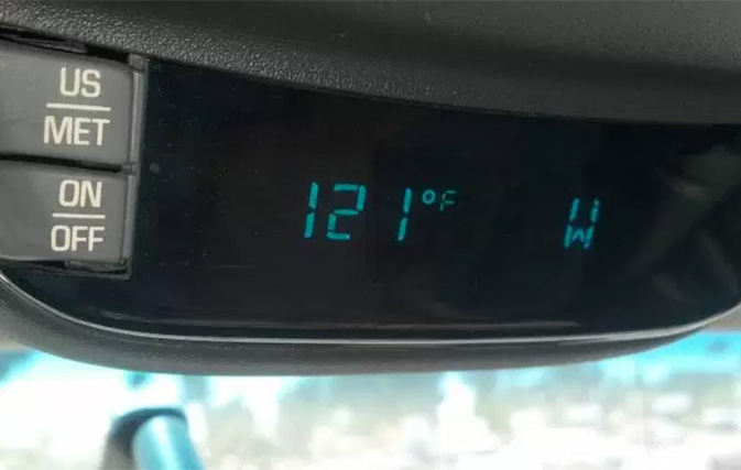 Everything literally melted during Arizona heatwave