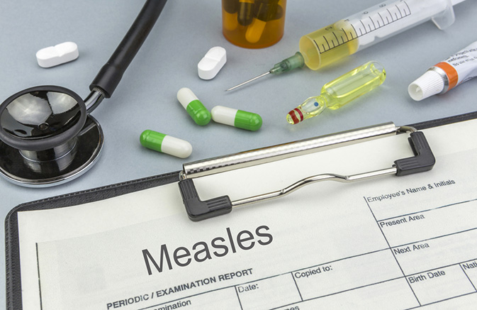 CDC warns of measles outbreak in Europe