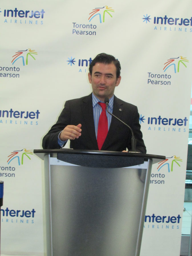 Interjet launches new Toronto-Mexico service with “biggest Economy cabin you can find”