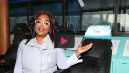 Oprah onboard Holland America Line’s ms Eurodam to Alaska