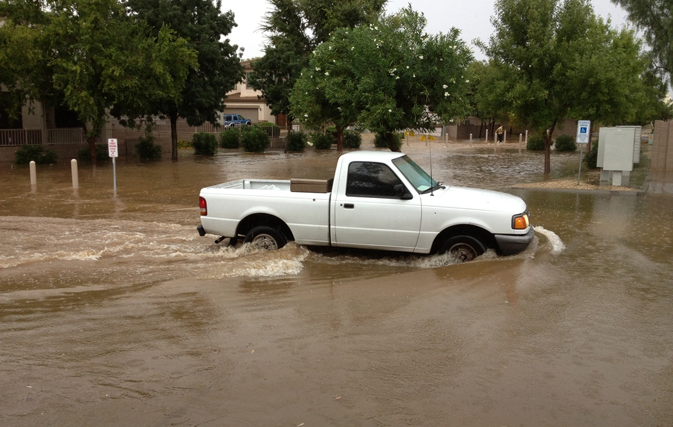 Flights diverted from Phoenix airport as strong storms hit the city