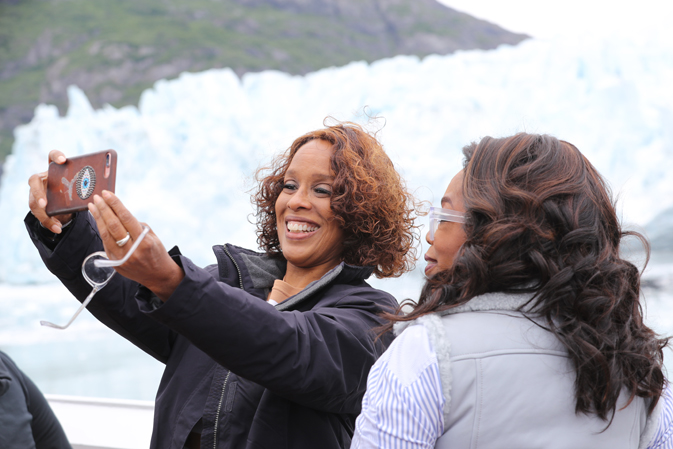 Oprah on Holland America Line