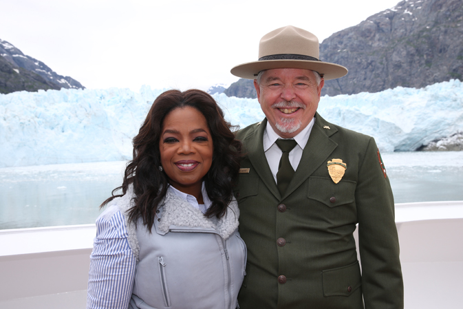 Oprah on Holland America Line