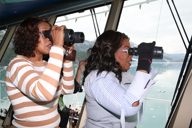 Oprah on Holland America Line