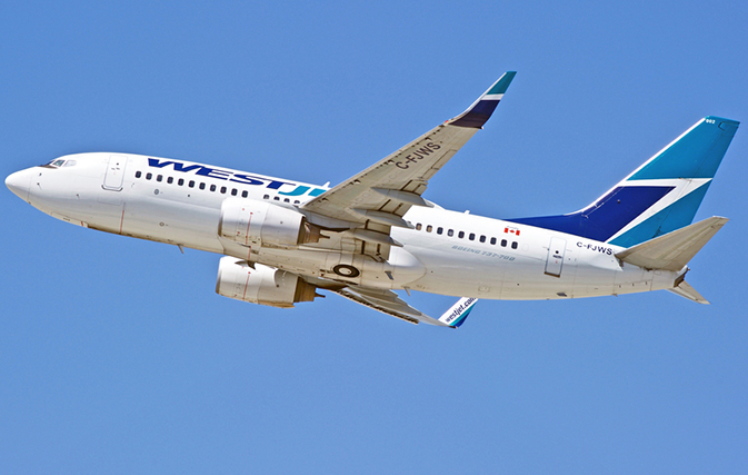 Record-high 6.5 million passengers flew with WestJet in Q3