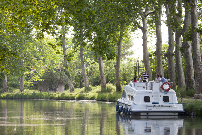 Le Boat on Canal du Midi