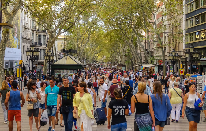 Van plows into crowd in Barcelona; Police view it as terror