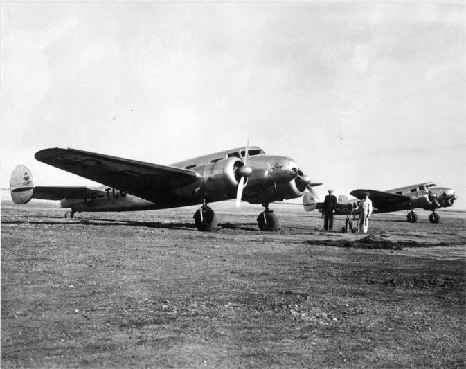 Air Canada’s anniversary vintage aircraft