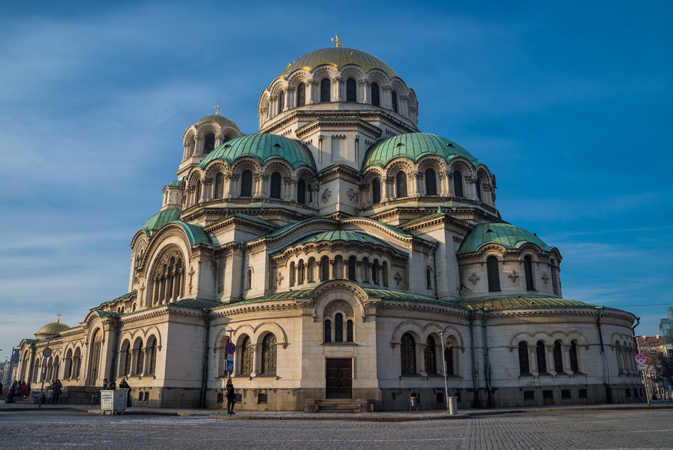 Alexander Nevsky Cathedral in Sofia, Bulgaria