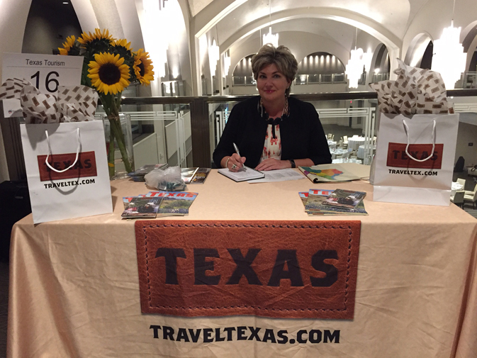 Rosalyn Hunter, PR Director for Texas Tourism
