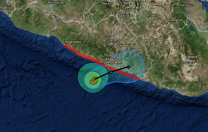 Hurricane Max forms off southern Mexico, eyes landfall