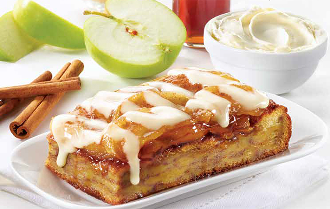 Now available from Sunwing Café: Cinnamon Apple Bake