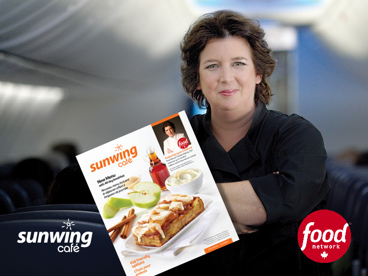 Sunwing Cafe & Food Network Canada Celebrity Chef Lynn Crawford