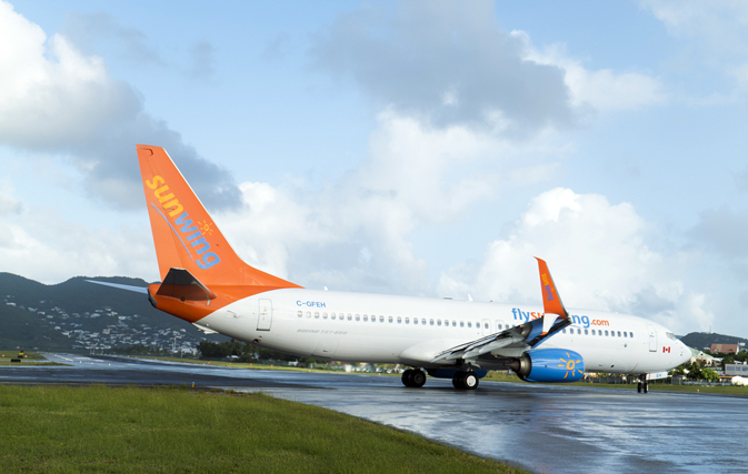 Sunwing cancels St. Maarten flights through until April 30, 2018, adds MoBay, Cancun capacity