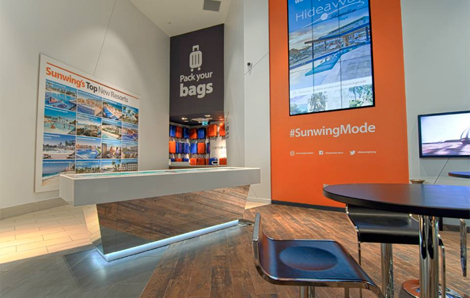 Sunwing marks opening of new concept store at Yorkdale