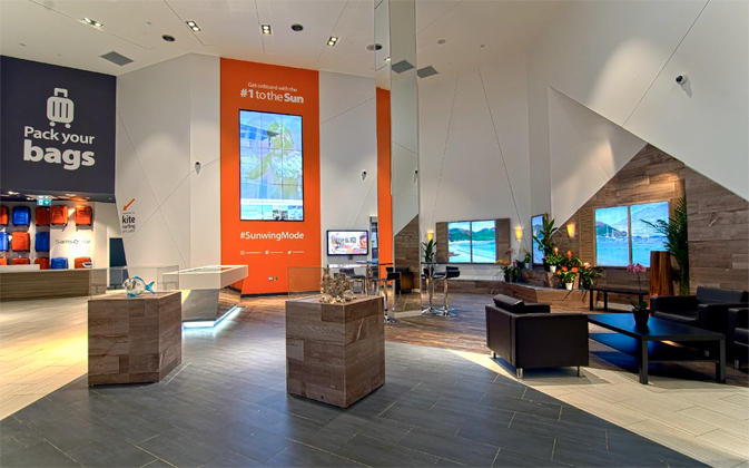 Sunwing has pop-up concept store at Yorkdale