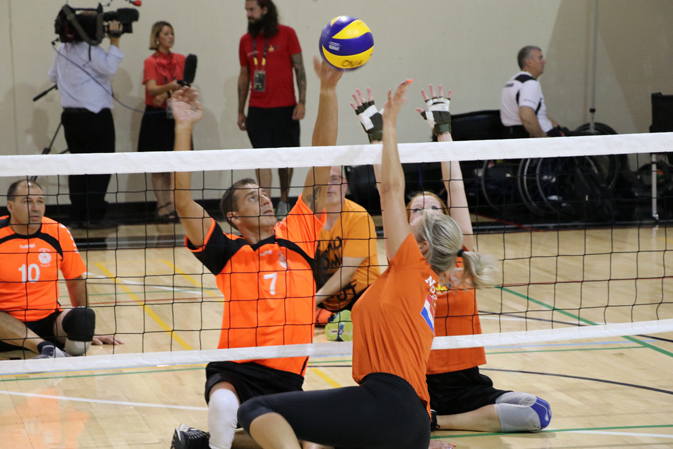 Sitting Volleyball