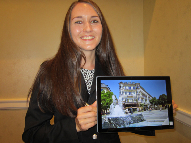 Baden-Baden, the German city that sits on natural hot springs, is seeing a new form of tourism as individuals recovering from an illness or operation are arriving to stay longer periods and avail themselves of the curative powers of the city's baths. Wiebke Freund shows some of the city's fountains and historic buildings. 