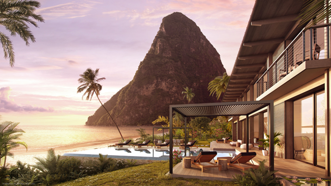 Beachfront Collection at Sugar Beach, A Viceroy Resort in St. Lucia