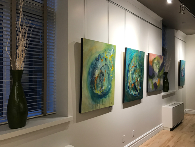 Another unique feature is its permanent art gallery, created in conjunction with the Vincent et moi program — an initiative dedicated to supporting artists with mental health challenges.