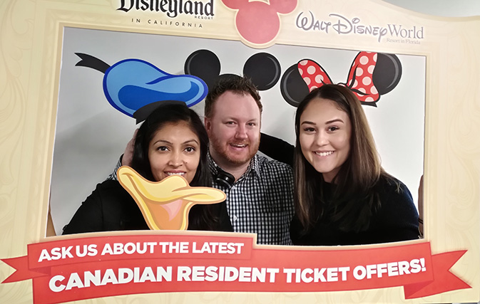 Snap-happy Disney DSMs visit agencies to promote ticket deal