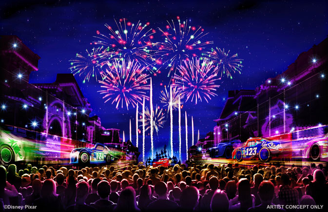 “Together Forever – A Pixar Nighttime Spectacular”