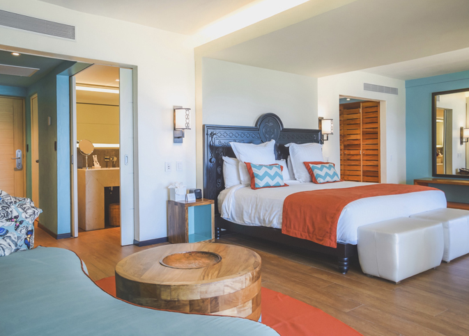 Renovated room at Club Med Cancun Yucatan