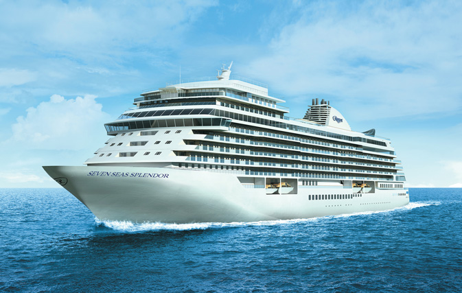 The name of Regent Seven Seas Cruises’ fifth ship: Seven Seas Splendor