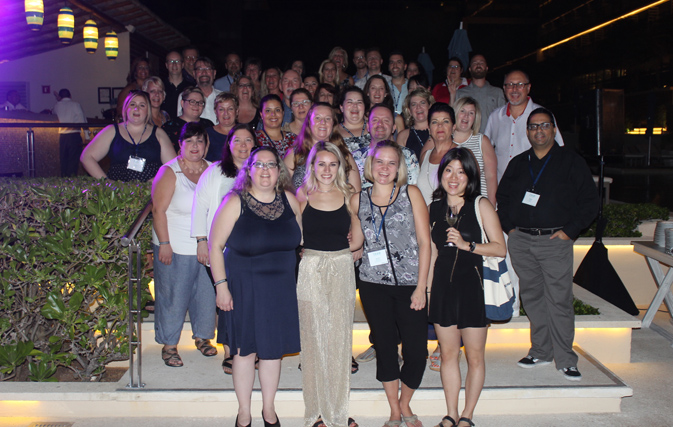 WestJet's Travel Agent Advisory Board at the recent Cancun conference