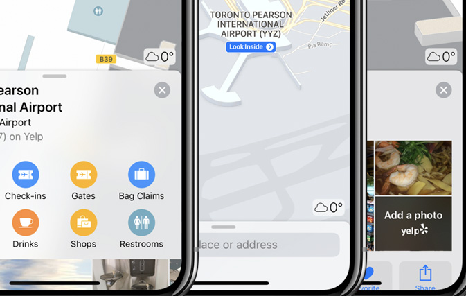 Lost in an airport? Use Apple Maps to find your way