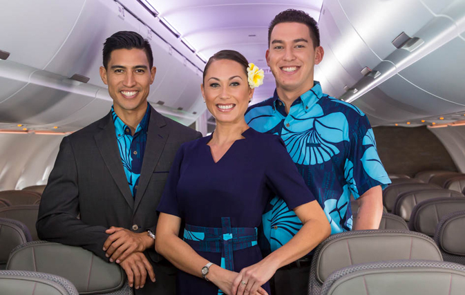 Hawaiian Airlines debuts new meal program & uniforms