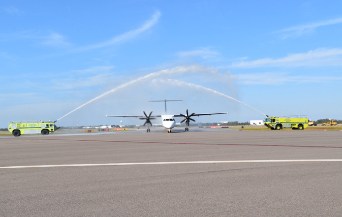 Porter Airlines inaugurates its third year flying into Orlando Melbourne International Airport