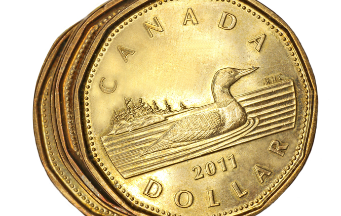 The Loonie hits nearly 81 cents as the jobless rate hits a four-decade low