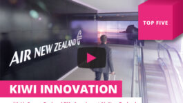 Discover how creativity and innovation has grown Air New Zealand's global reputation over the years.