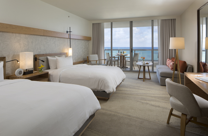 Junior Suite - Two Queen Beds Ocean View