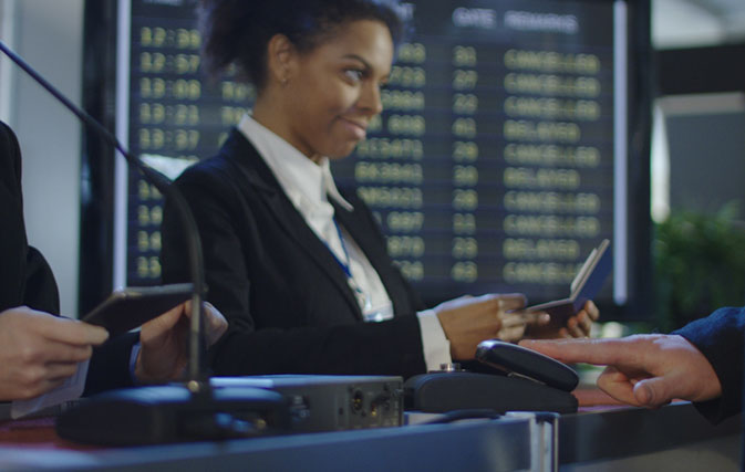 Guests can now check into Delta Sky Club using just their fingerprints