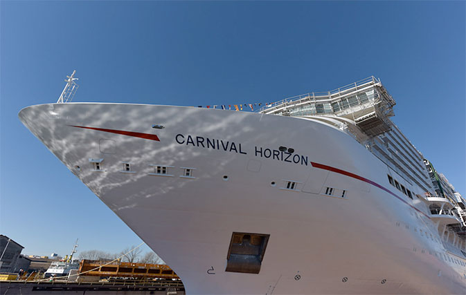 Carnival Horizon gets ready for inaugural voyage from Barcelona April 2