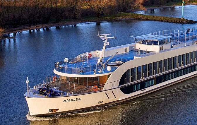 AmaLea sets sail with signature twin-balconies in most staterooms