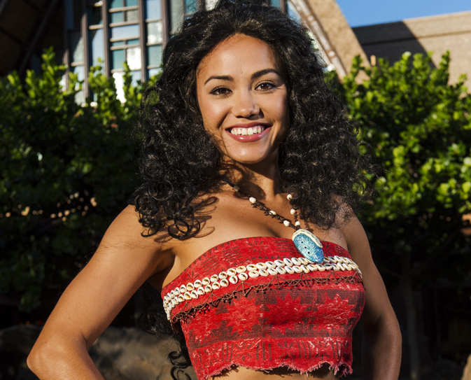Guests at Aulani, a Disney Resort & Spa in Hawaii, also have the opportunity to interact with Moana.
