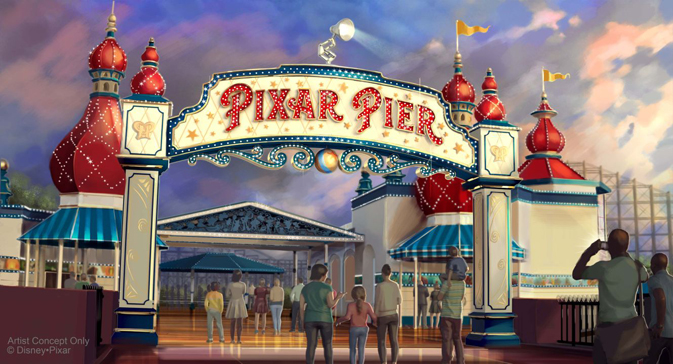 Pixar Pier at Disneyland Resort 