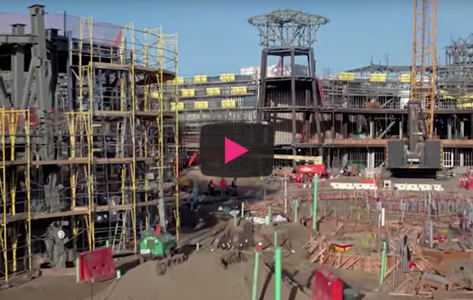 Disney’s drone footage of Star Wars land is incredible