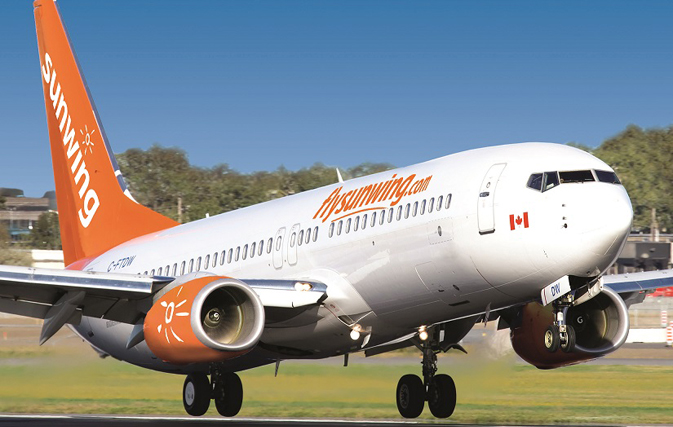 Sunwing’s summer 2018 domestic flights come with a $200 EBB