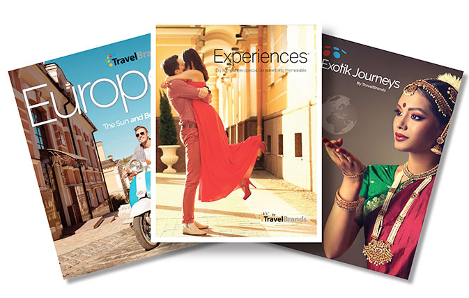 Three new brochures on their way from TravelBrands