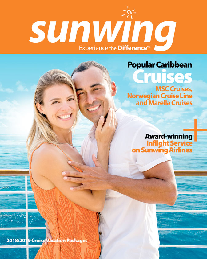 Sunwing’s new Cruise brochure just released; Sunwing Experiences now get STAR points