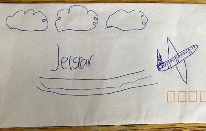 Dear Jetstar: Boy writes adorable letter to request upgrade