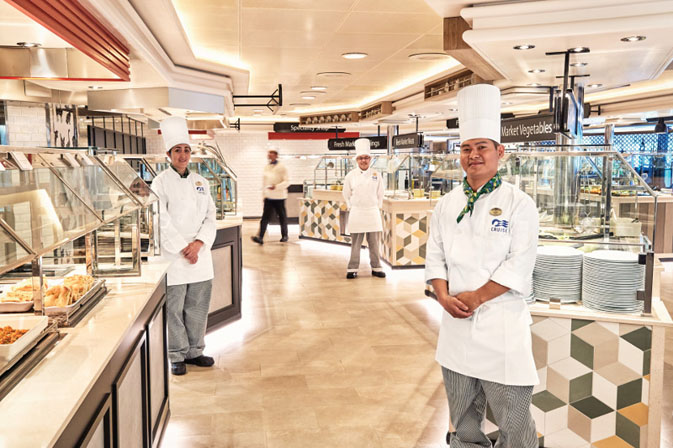 Caribbean Princess World Fresh Marketplace